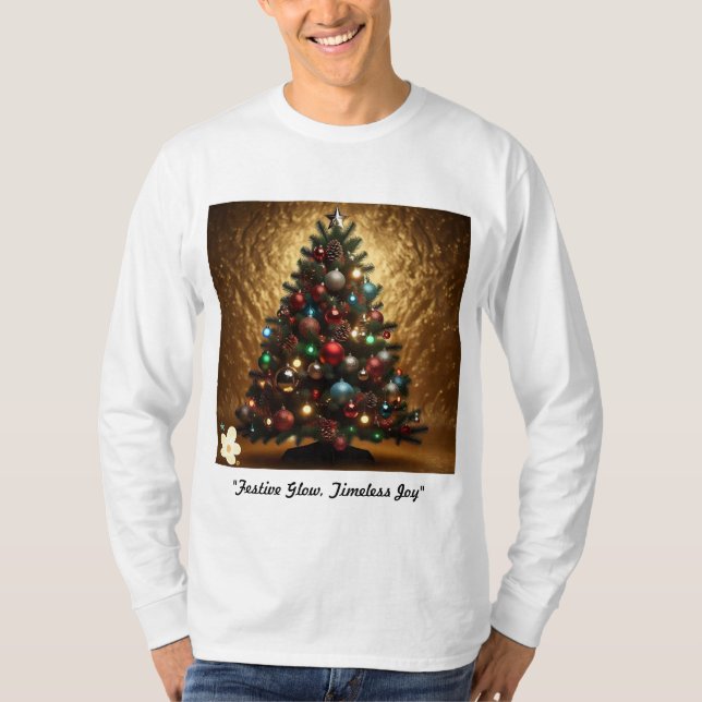 Camiseta "Alegria de Natal" (Frente)