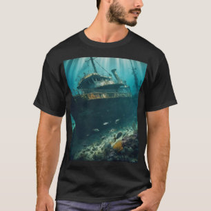 Camiseta "Alegria do Oceano: Capturando a Serenidade do Mar