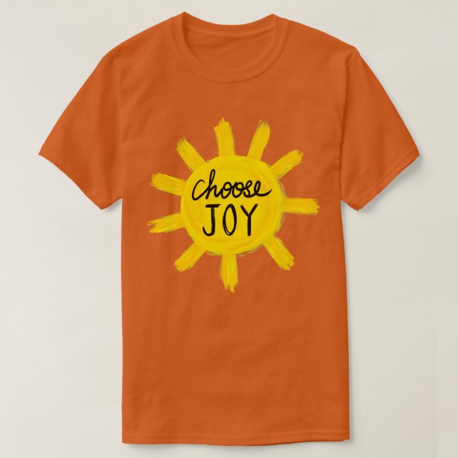 Camiseta alegria do sol (Frente do Design)