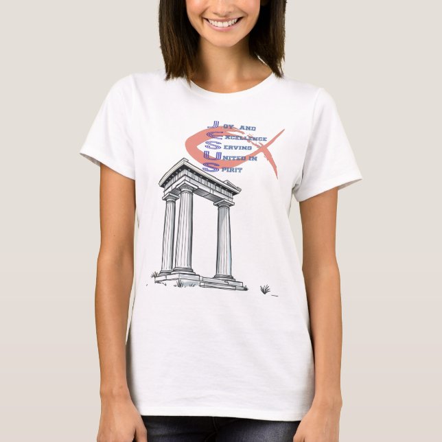 Camiseta Alegria e Excelência (Frente)