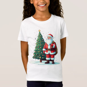 Camiseta "Alegria Festiva: Design da Maravilha de Natal"
