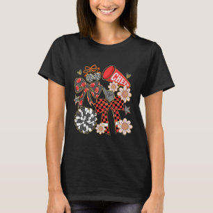 Camiseta Alegria Futebol Coquete Laço Dia de Jogo Cheerlead