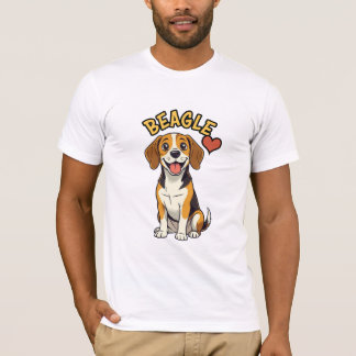 Camiseta Alegria Incontornável: Camisa-T-Beagle