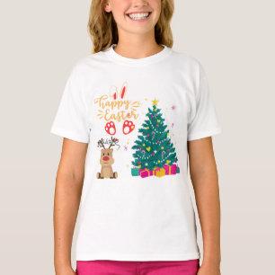 Camiseta "Alegria Mágica de Natal"
