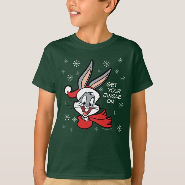Camiseta Alegria Natalina do Pernalonga™ (Frente)