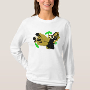 Camiseta Alegria selvagem de lobo