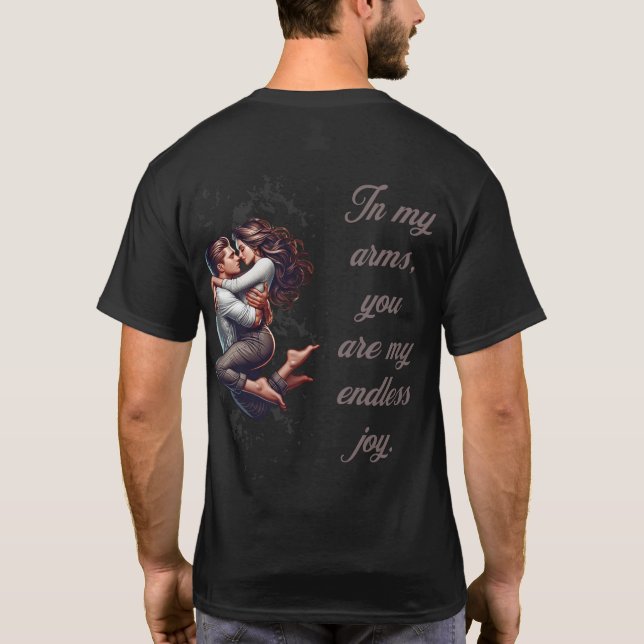 Camiseta Alegria sem fim (Verso)