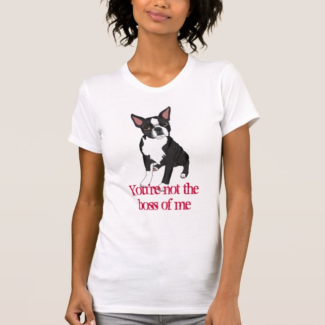 Camiseta Alegria você não é o chefe (Frente)