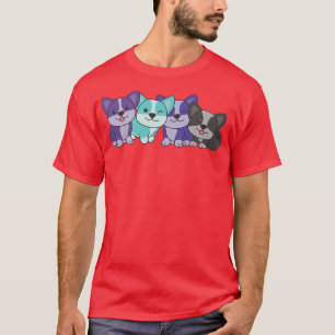 Camiseta Aleigender Flag Pride Lgbtq Dogs Aleigender Corgi1