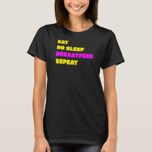 Camiseta Aleitamento Humor Leite Leite Mamães Militares