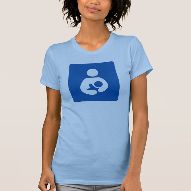 Camiseta Aleitamento/Ícone de Enfermagem (Frente)