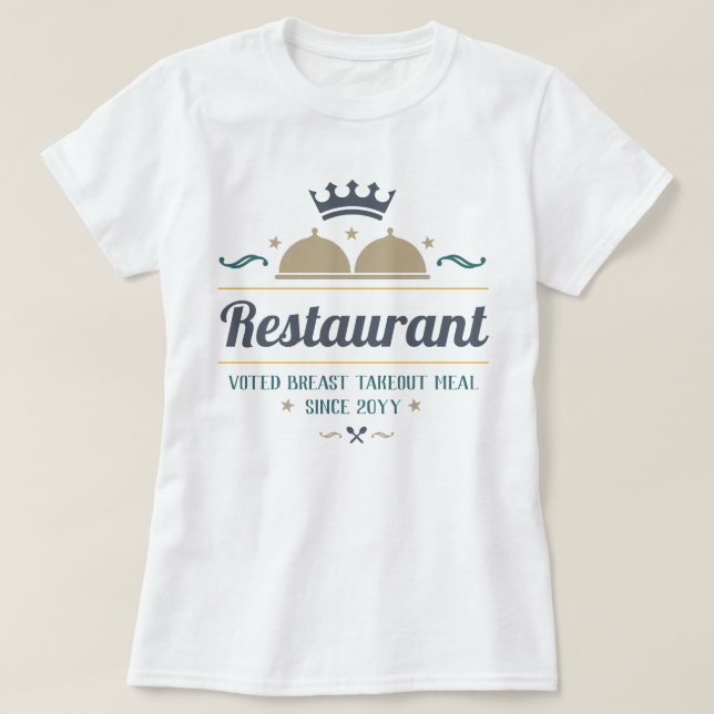 Camiseta Aleitamento "Refeição de Compras" Melhor Aleitamen (Frente do Design)
