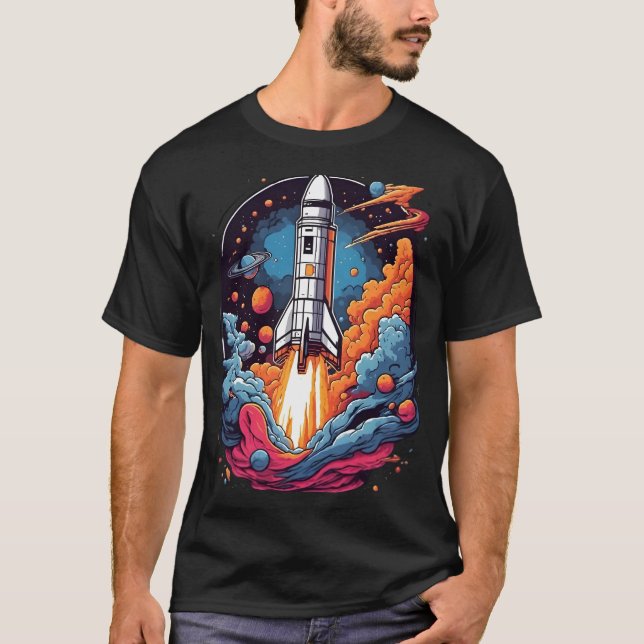 Camiseta Além das Estrelas (Frente)