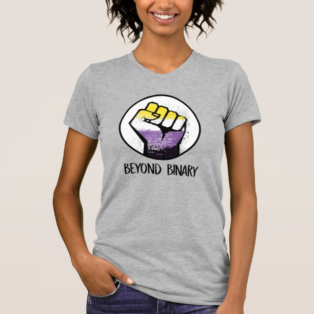 Camiseta Além do Binário (Frente)