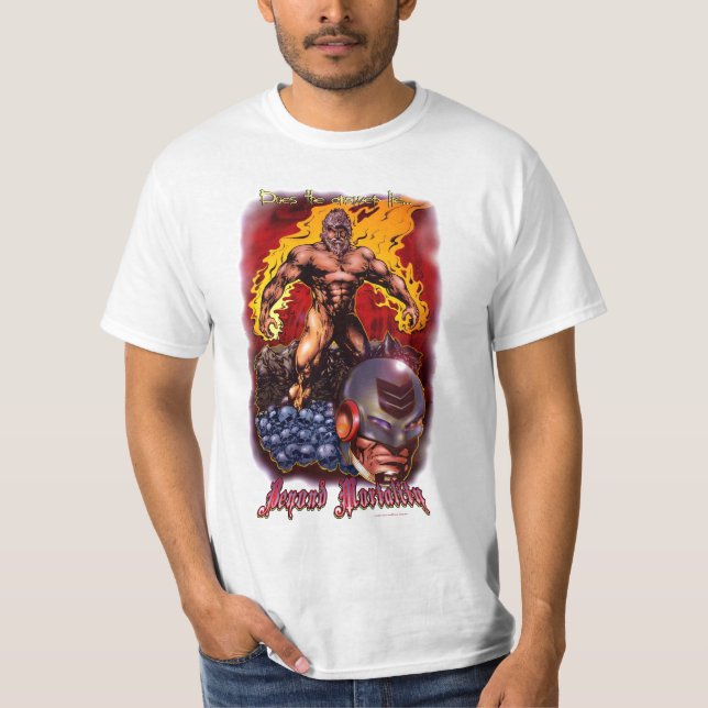 Camiseta Além do valor T da mortalidade! (Frente)