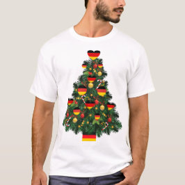 Camiseta Alemães de Natal alemães da Alemanha