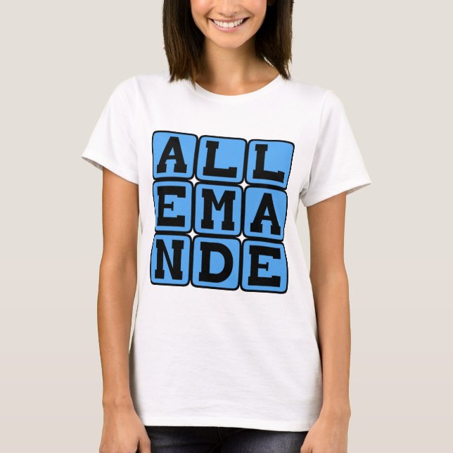 Camiseta Alemanda, Dança Barroca (Frente)