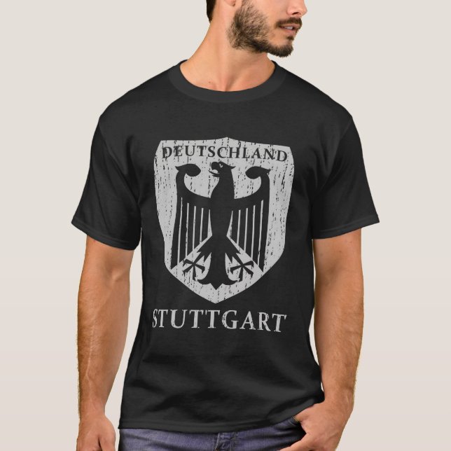 Camiseta Alemanha alemã Stuttgart (Frente)
