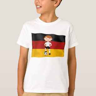 Camiseta Alemanha Alemanha Fußball Mädchen 3