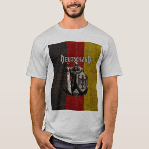 Camiseta Alemanha, bandeira da Alemanha, guerreiro alemão