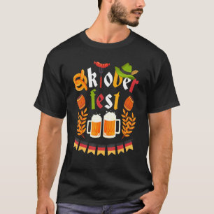 Camiseta Alemanha Bandeira Pretzel Beer Oktoberfest