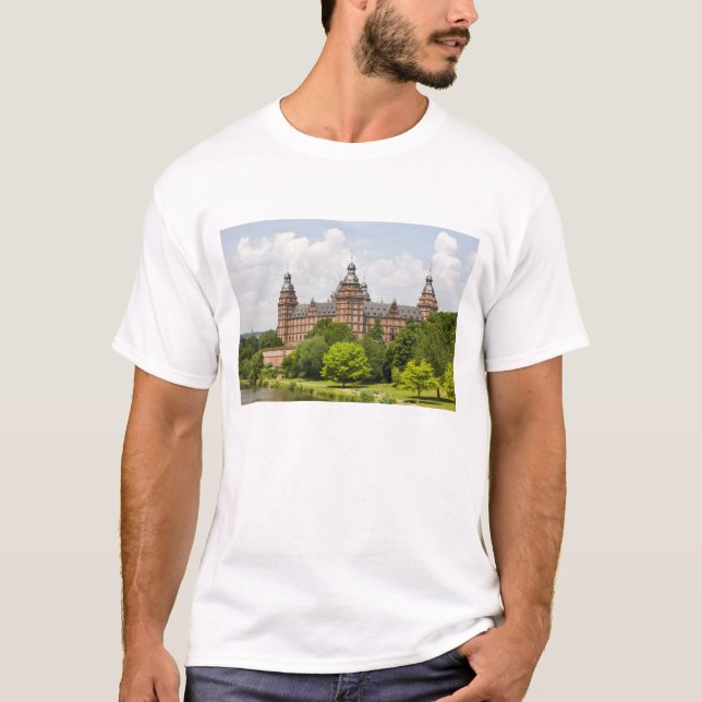 Camiseta Alemanha, Baviera, Bayern, Aschaffenburg. Castelo (Frente)