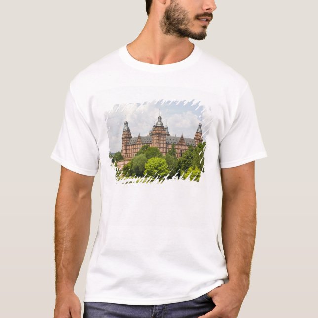 Camiseta Alemanha, Baviera, Bayern, Aschaffenburg. Castelo (Frente)