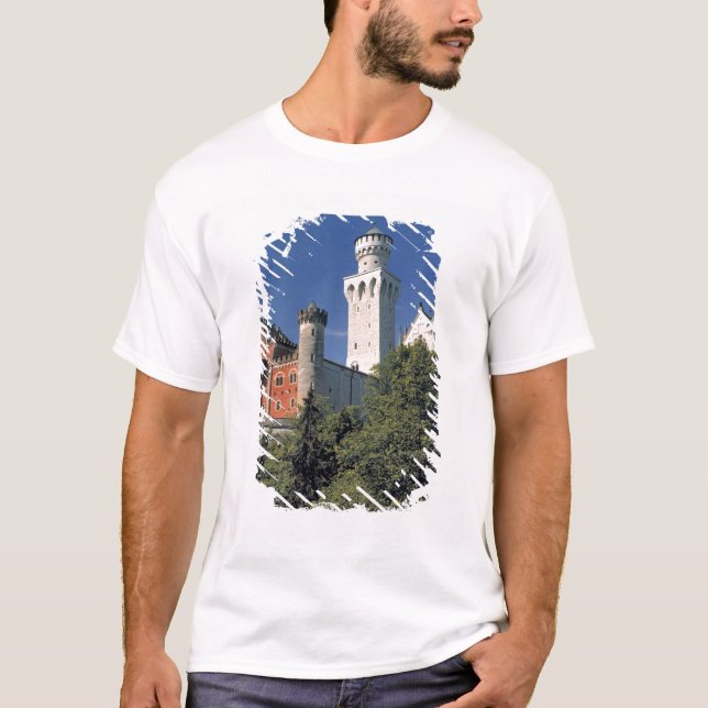 Camiseta Alemanha, Baviera, Castelo Neuschwanstein. (Frente)