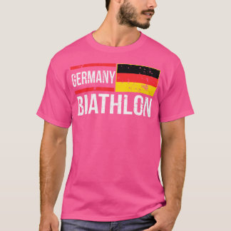 Camiseta Alemanha Biathlon Target Skiting Esporte Biat