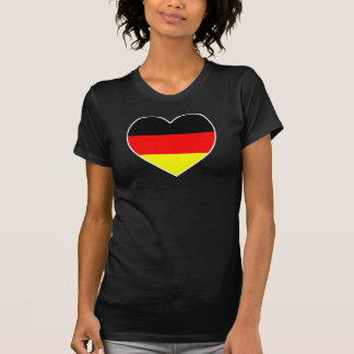 Camiseta Alemanha coração futebol Shirt “Germany "