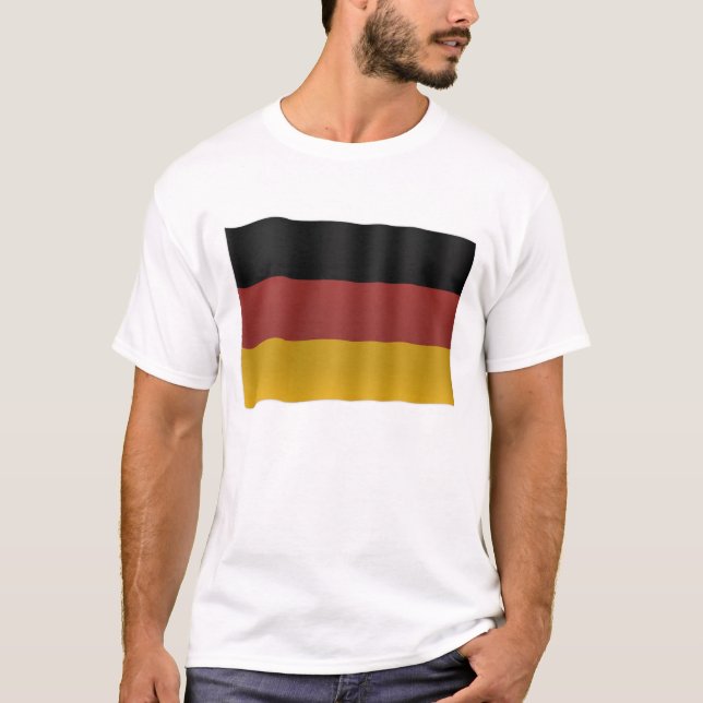 Camiseta Alemanha da República Federal da Alemanha (Frente)