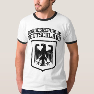Camiseta Alemanha de Bundesrepublik/alemão Eagle