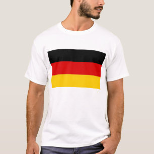 Camiseta Alemanha de Sinalizador Alemão Fahne