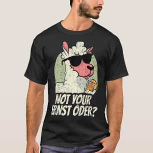 Camiseta Alemanha Deutsch DT Alemão Não Seu Ernst Oder Llam