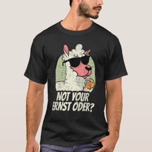 Camiseta Alemanha Deutsch DT Alemão Não Seu Ernst Oder Llam