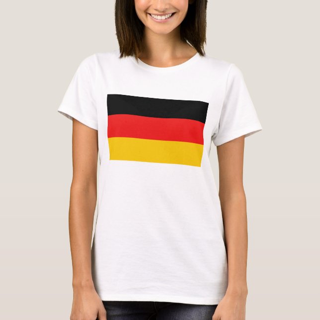 Camiseta Alemanha Flag x Map T-Shirt (Frente)
