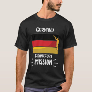 Camiseta Alemanha Frankfurt Mormon LDS Missão Missionária