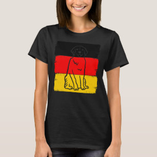 Camiseta Alemanha Labrador Retriever Dog Owner Cães Papa Ge