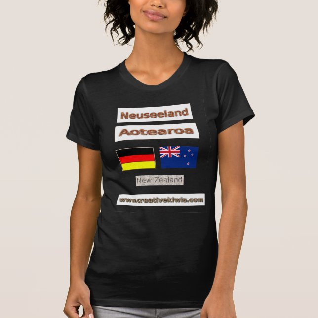 Camiseta Alemanha, Neuseeland (Frente)