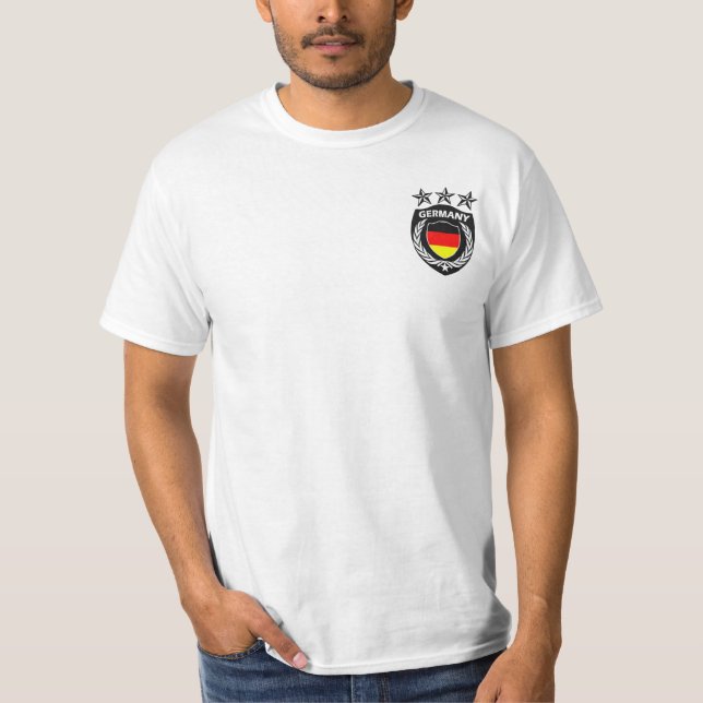 Camiseta Alemanha Personalizada e Personalizada Esporte Jer (Frente)