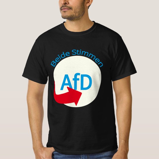 Camiseta Alemanha Pro AFD | Alternativo de borra (Frente)