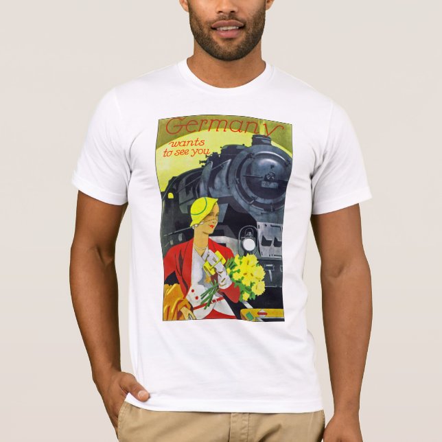 Camiseta Alemanha quer te ver (Frente)