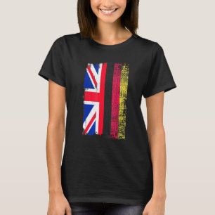 Camiseta Alemanha Reino Unido Flag Oktoberfest Deutsche He