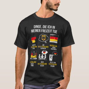 Camiseta Alemanha Spruch   Lustiger Freizeit Alemanha