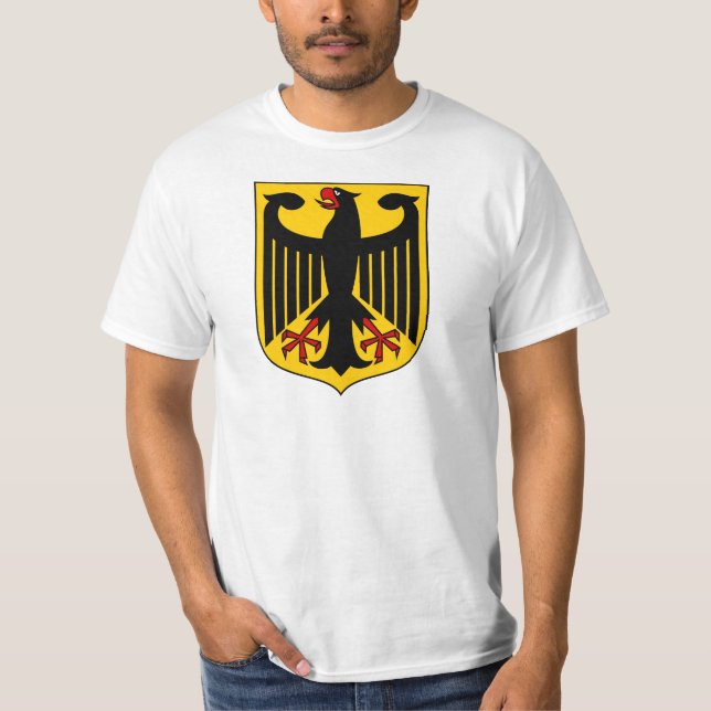 Camiseta Alemanhas de Bundesadler - de Bundeswappen - (Frente)