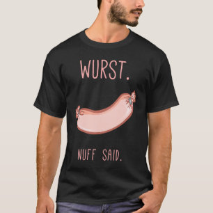 Camiseta Alemão Deutsch Wurst Sausage Hilariary Funny State