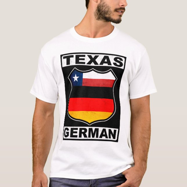 Camiseta Alemão do Texas americano (Frente)