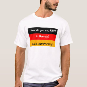 Camiseta Alemão Fart o t-shirt