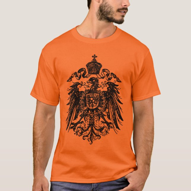 Camiseta Alemão imperial Eagle (Frente)