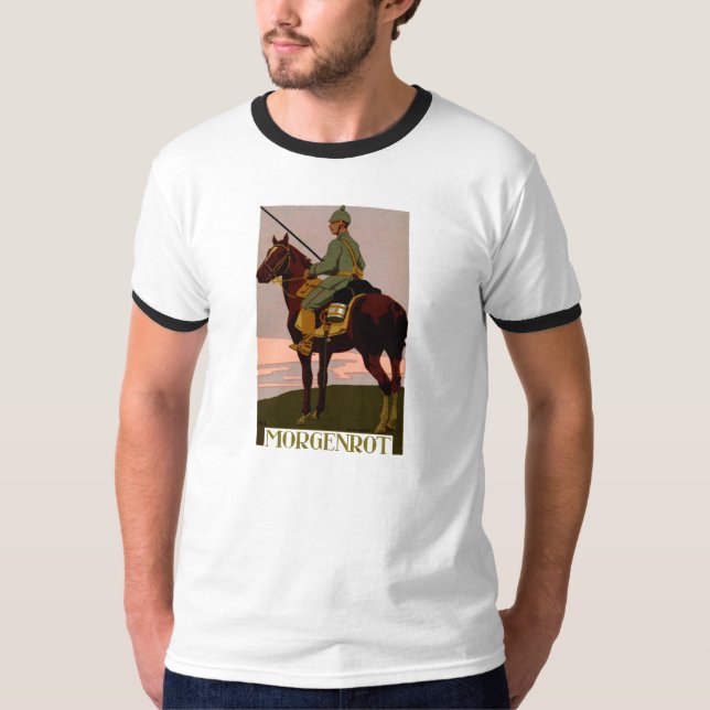 Camiseta Alemão Uhlan de WWI (Frente)